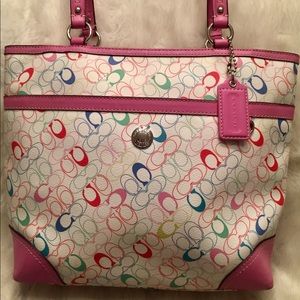 COACH Chelsea Multicolor Tote